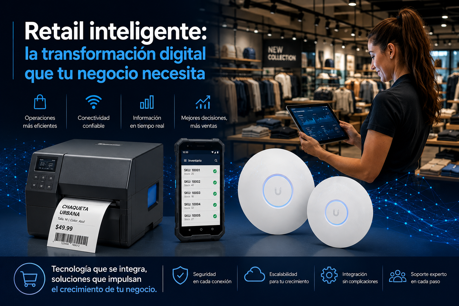 Transformación digital para retails.